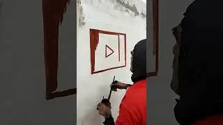 YouTube writing on wall.#fun#games#youtube#youtuber#youtubetrends#ytviral#ytvideos#youtubechannel#yt