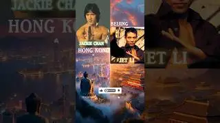 Where Actors Were Born: City Comparison | JACKIE CHAN AND JET LI #viral #trend #actor #movie