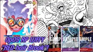 RED PURPLE LUFFY OP09 GUIDE, DECKLIST, & MATCHES VS. ENEL, SHANKS, BETTY, DOFLAMINGO, & BLACKBEARD!