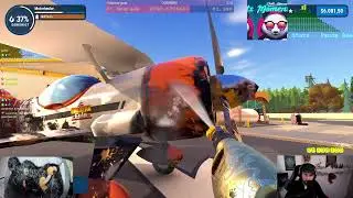 32 Power Wash Simulator Stuntflugzeug