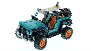 Jeep Wrangler Rubicon Gel&auml;ndewagen - LEGO Technic 42227 Speed Build