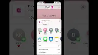 How to save the TSG Food Substitution Calculator to your iPhone