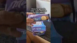 Ganadora Pack de Tenders Milka #regalosgratis