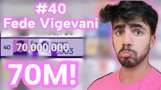 (#40) Fede Vigevani Hits 70 Million Subscribers 