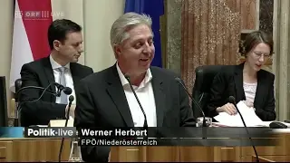 Werner Herbert - Zumutbarkeitsbestimmungen bei der Pendlerpauschale - 16.2.2017