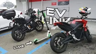 EV link REVENGE! / Fast Charging Zero Motorcycles
