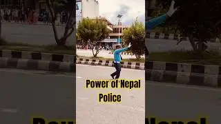 Power of Nepal Police#nepalpolice #officer #power #attitude #viral #shorts