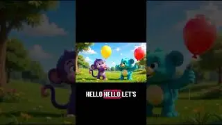 Hello Song for Kids | Learn English Greetings with Moo & Boo