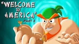 Scottish Ninjas: Welcome To America Pt.3 (Piss Yourself Funny Cartoon!)