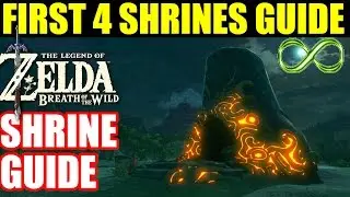 ALL 4 Great Plateau Shrines - Legend of Zelda: Breath of the Wild - Guide/Walkthough #1