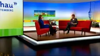 Katrin Bauerfeind zu Gast im Landesschau Studio