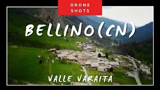 Bellino (Valle Varaita - Cuneo) Italy - 4k Drone shots [DJI mini 2]