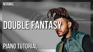 How to play Double Fantasy by The Weeknd ft Future on Piano (Tutorial)