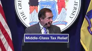 Gov. Murphy makes an announcement on middle-class tax relief