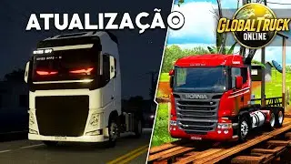 ATUALIZAÇÃO DO GLOBAL TRUCK ONLINE - PRÓXIMO CAMINHÃO e LETREIROS ANIMADOS