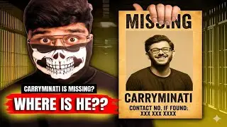 CarryMinati GONE?! (End of an Era?)| Don't ignore this... CarryMinati is Missing? Part 1