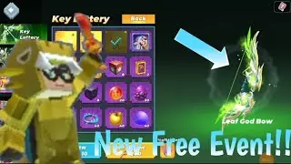 New Free Bow Event In Bedwars!! 🥶 || Blockman GO