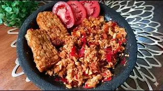 SAMBAL TEMPE PENYET