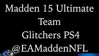 Madden Ultimate Team Glitchers? PS4 Leaderboard @EAMaddenNFL | MUT Gameplay
