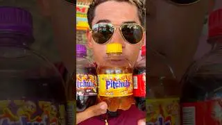 Probando todas las sabores de la gaseosa m&aacute;s famosa de Brasil, la Pitchula! #pitchula #gaseosa