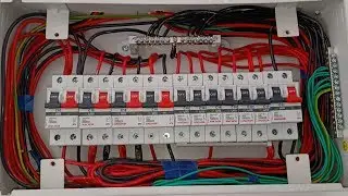 MCB distribute Box full dressing and termination ।। ewc ।। MCB box connection