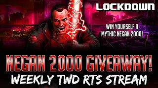 Negan 2000 Giveaway! Weekly TWD RTS Stream - Walking Dead: Road to Survival