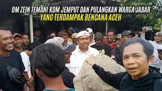 OM ZEIN TEMANI KDM JEMPUT DAN PULANGKAN WARGA JABAR YANG TERDAMPAK BENCANA ACEH