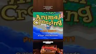 Animal Crossing для Nintendo GameCube! #игры #обзор