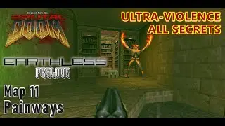 Doom 2 - Earthless: Prelude - Mapa 11 - Ultra-Violence - All Secrets