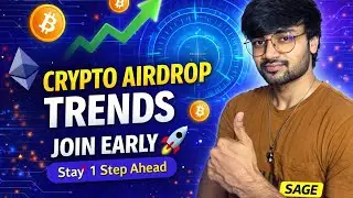 How to Spot and join Crypto Airdrop Trends Early 🚀 | Stay 1 Step Ahead | SAGE Hindi
