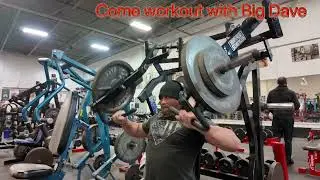 Chest workout with Big Dave Motivation