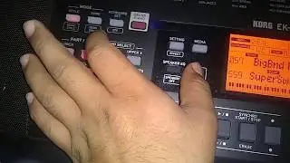 Teclado Ek50 Korg Cambiar de Videos Sonidos