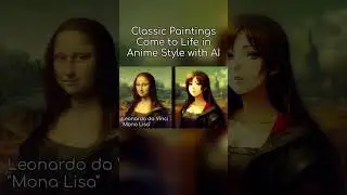 Classic Paintings Come to Life in Anime Style with AI | #ai #midjourney #stablediffusion