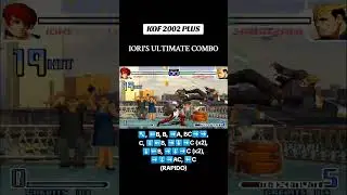 IORI COMBO 🔥 #foryou #fypシ゚viral #viral #thekingoffighters2002 #kof2002 #combos #iori #ioriyagami