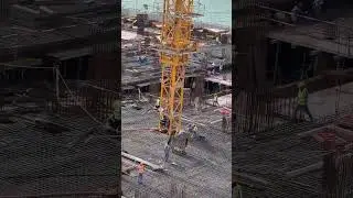 Steel Reinforcement Work For Ground Floor Slab.#shortvideo #construction