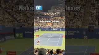 Lightning fast by @brandon_nakashima ⚡️ #tennis #nationalbankopen #toronto #canada #touringtennis