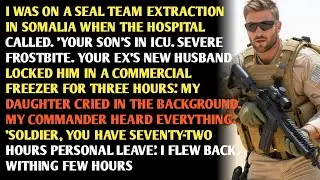 I WAS ON A SEAL TEAM EXTRACTION IN SOMALIA WHEN THE HOSPITAL CALLED. 'YOUR SON'S IN ICU. SEVERE 