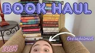 First Massive Book Haul of 2024!!! Tons of new releases and special editions