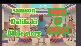 samson and dalilah||bible story||#cartoon#samsonanddalilah