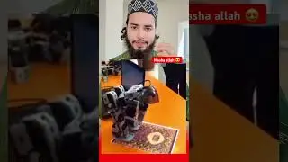 World 🌍 Best Robot 🤖 #ytshorts #duet #feedfeed #muslim #muslimrobot #robot #islamic #namaz #allah