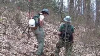 Appalachian Trail Maintenance 4/18/13 (Hard Core '13 Preps on White Rocks, TN)