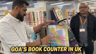 A Proud Moment: Goan Heritage Book Counter at Swindon Library ✨