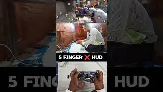 3 Finger Custom HUD 🔥 Handcam Domination in Free Fire! 😱👑