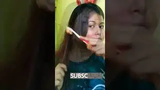 Let's Do Random Highlights My Hair Using Bleach #shorts#trendingshorts#viralshorts#hair#highlights