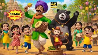 Kalu Madari Aaya | 30 Min Nonstop Hindi Nursery Rhymes for Kids | @Kids Rhymes 2026 Lalllukidsrhymes