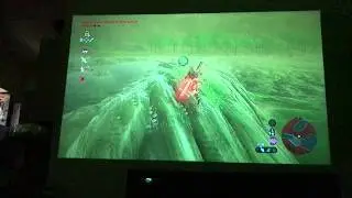RAGU Z720 3200 ANSI Lumen LED Projektor Videotest | Zelda: Breath of the Wild