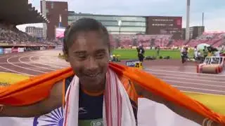 The Dhing Express: Hima Das' Inspiring Journey from Fields to Public Service