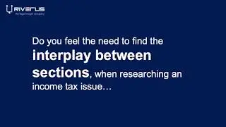 Interplay between two sections - Riverus Income Tax Research tool