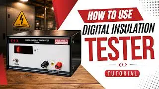 Premier's Insulation Tester | Accurate, Reliable & Easy to Use | Electrical Safety Testing| PE 1000