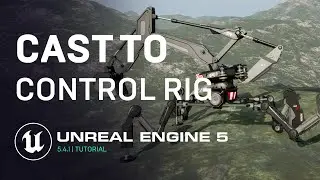 UE 5.4.1 | Cast To Control Rig Tutorial  | RTX 4060ti 16 GB